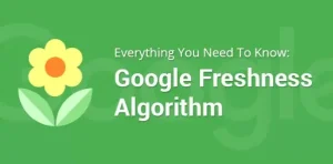 الگوریتم تازگی مطالب گوگل